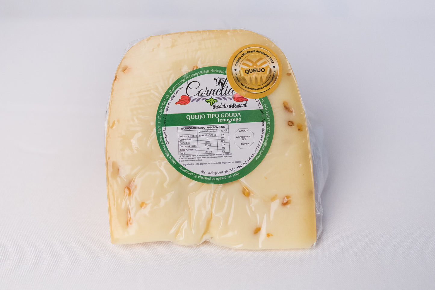 Queijo Gouda com Fenogrego